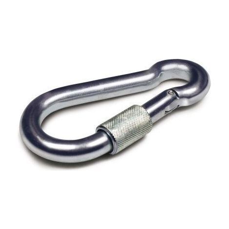 Mosqueton Fijacion 5299 07X 70Mm Con Seguro Acero Cincado Damesa 10