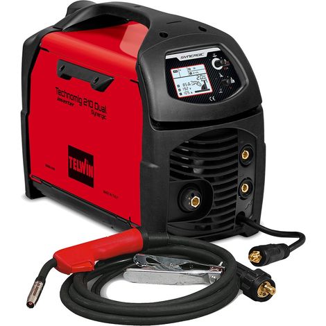 Telwin Technomig 210 Dual Synergic Fülldraht Schutzgas Schweißgeräte