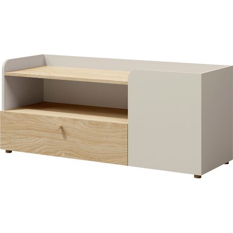 Mueble TV Domcali 111 , Número de puertas: 1, Número de cajones: 1, 120x51x40cm (1/4)