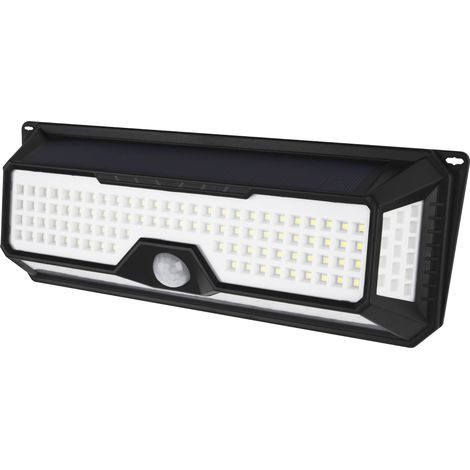 Korpass LED-Solarwandleuchte mit 20-W-Kaltlichtsensor (1/2)