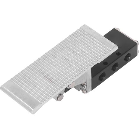 Pneumatisches Pedal mit 5/2-Wege-G1/4-Zoll-Ventil, Aluminiumlegierung und Fußluftdruckregler (1/5)