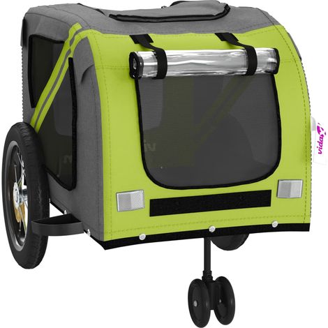 Rimorchio/carrello per animali domestici verde 020044286