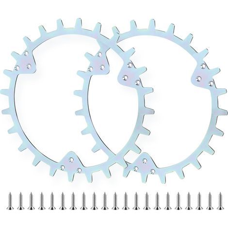 Traktionsspikes für Husq/Varna Roboter-Rasenmäher Ø 252 mm mit 21 Schrauben, Roboter-Rasenmäherspikes für Hus/qvarna Automower330/440/420/435XAWD/430X/435X/450X, Traktionsverbesserung (1/5)