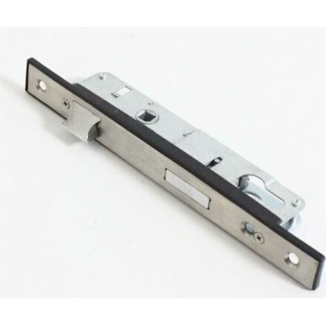 Crezuo 85 mm Edelstahl-Einsteckschloss für Gartentore – Crezuo