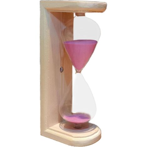 Minuteur – en bois de 15 minutes, élégant (1/5)