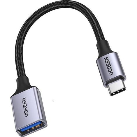 Adattatore UGREEN US378 USB-C/USB-A 3.0 OTG (nero)