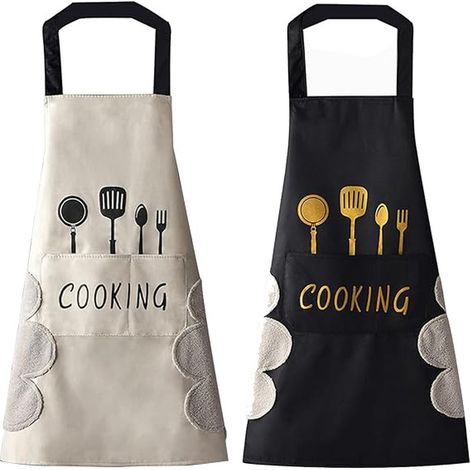 Keukenschort - Professioneel Kookschort - 2 stuks - Horeca Sloof - Simpel verstelbaar - Pottenbakken Schort - Verfschort - jeansschort - barmannen - timmermansschort - Barbecueschorten - Met de hand a (1/5)