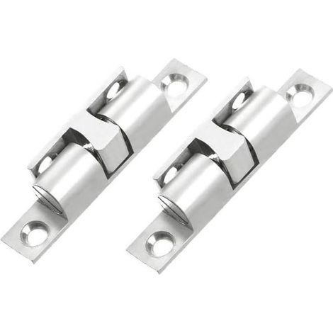 Loquets de porte à ouverture par pression Verrou placard, 2 pièces (1/5)