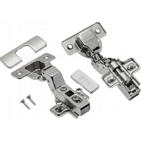 Topfband Mittel- Innen- Eckanschlag Möbelscharnier 35mm Topfscharnier Soft Close Innenanschlag (1/3)