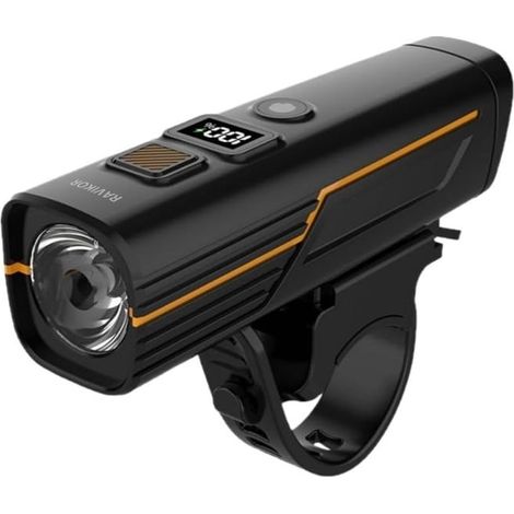 Lumiere Velo - RAVIKOR - 10,5 cm 5 modes Éclairage Haute Luminosité Conception Étanche Chargement USB Capteur luminosité intelligent (1/5)