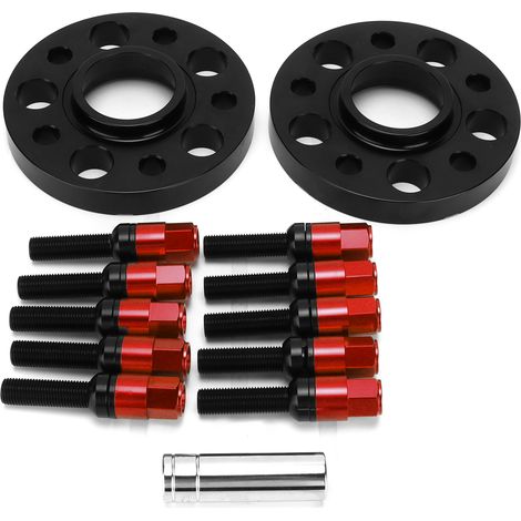 Kit d'entretoises de roue de 20 mm de remplacement pour Mercedes Benz W215 W216 Classe CL CL500 CL600 AMG 2000-2011 (Rouge) (1/5)