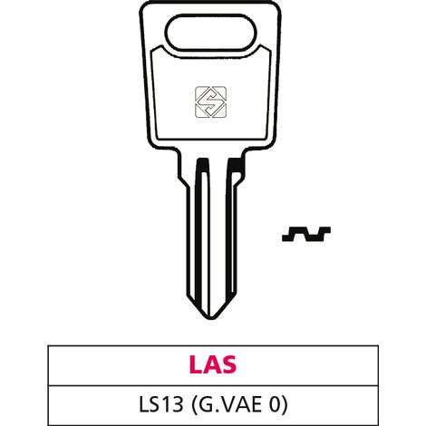 Silca chiave asc ls13 (g. vae 0) las (10 pezzi) - Silca