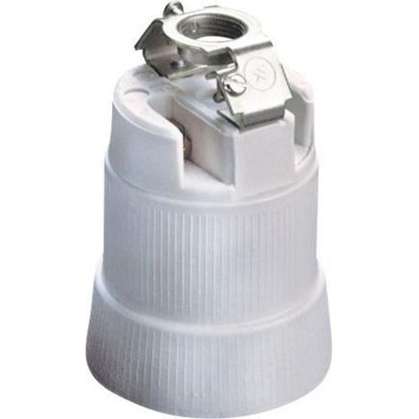 Douille en porcelaine E-40 Série 777 16A 250V avec support en métal