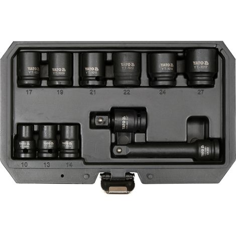 Steckschlüssel-Satz 1/2" 11-Teilig 10 - 27 mm (1/3)