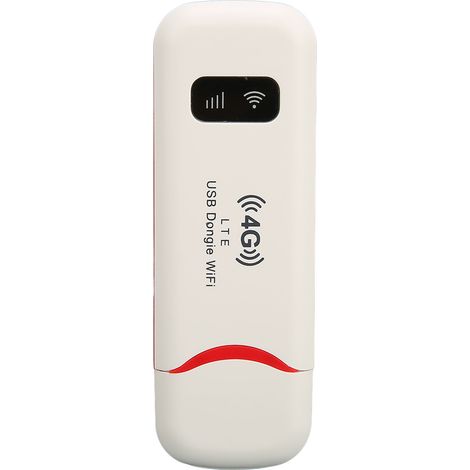 Routeur WiFi portable blanc, compatible avec 10 utilisateurs, signal haut débit et stable, cryptage WPA/WPA2, idéal pour la maison, les voyages et le bureau en Asie, Asie du Sud-Est, Afrique et Moyen- (1/4)