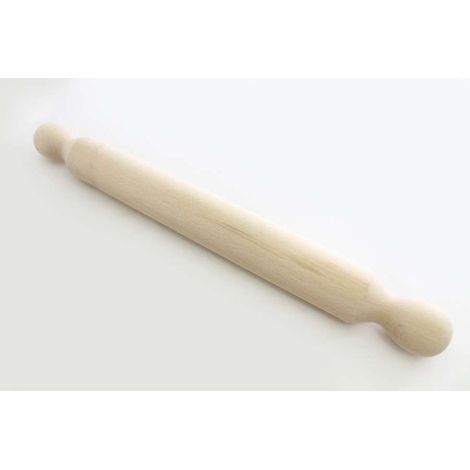 Mattarello manico fisso in legno sfoglia 32 cm