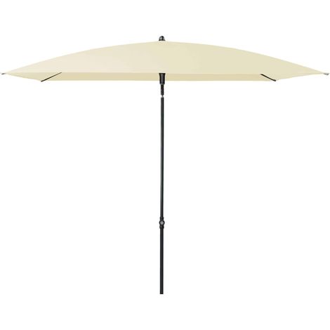 Doppler Sonnenschirm "Sunline Waterproof 230 x 190", 230 x 190 cm, natur, Bezug aus 100% Polyester 180 g/m², Gestell aus Stahl, 4,7 kg Sonnenschirm "Sunline Waterproof 230 x 190", natur, 230 x 190 cm