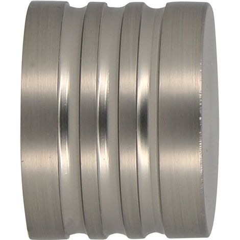 MOBOIS - Embouts minium chrome mat d20 x2 (1/2)