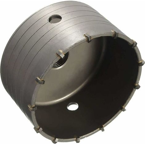 Scie à Cloche Trépan Couronne Carotteuse à Sec 50 mm de diamètre complète pour marteau perforateur sans extension, (1/5)