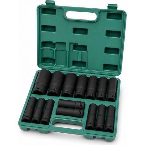 20-piece long pneumatic socket set for cars (1/5)