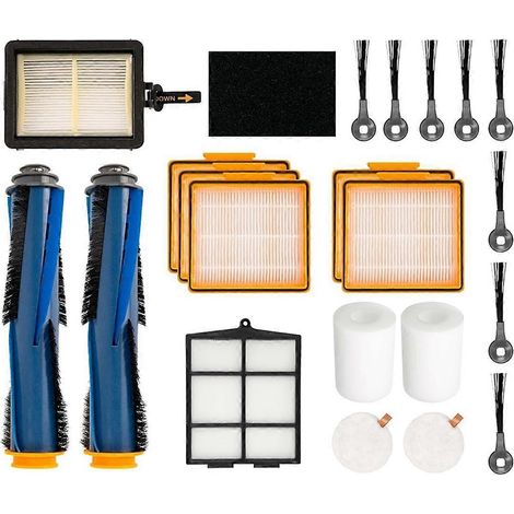Kit de brosses rotatives, brosses latérales et filtres pour aspirateur robot AI AV2501S, AV2501AE, RV2502AE et RV2520AOUS (1/5)