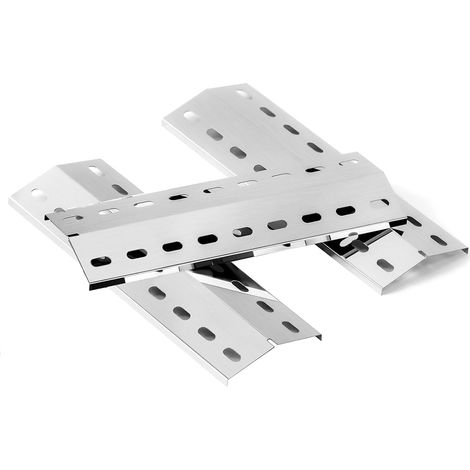 Lot de 3 cache-brûleurs universels en acier inoxydable pour Landmann Triton 2 & 3, Landmann Minton, plaque chauffante de rechange pour Landmann Avalon PTS 4, Grandhall Maxim GT4, Mr. Gardener Jackson