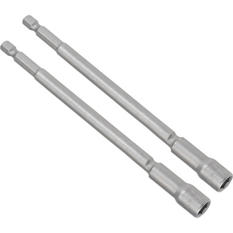 2 Pièces Embouts Magnétiques pour Écrous Tige Hexagonale de 1/4" (1/5)