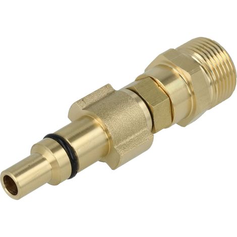 vhbw adattatore da baionetta a filettatura M22 compatibile con Lavor LVR5 Plus 150 Digit, 145, 140 idropulitrice - Con giunto rapido