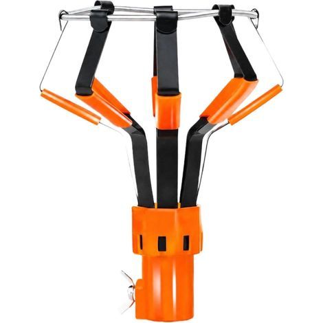 Ceiling light bulb remover for home use, long-reach light bulb changer, robust and practical multifunctional lamp changing tool, Orange L (1/5)