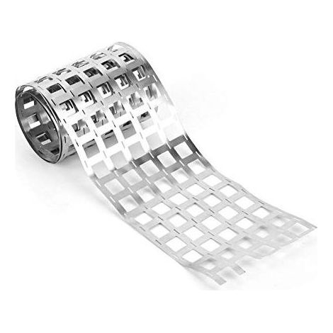 Feuillard acier nickelé – 0.15mm x 1m – soudage batterie 18650 – modèle bracket 6 / 0.15x107.5 (1/5)