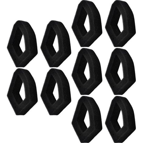 Air pour mousse 10pcs Compatible GX25 GX35 Air pour mousse  Compatible GX25, GX35, HHT25S, HHT35S, pour mousse noire, lot de 10, ajustement parfait (1/5)