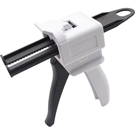 Pistolet à colle époxy AB - 50 ml - Poignée - Pistolet doseur pour mélange (2 composants 1:1, 50 ml)
