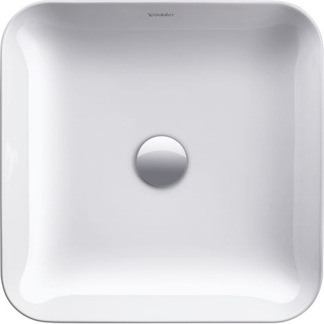 Fregadero de encimera Duravit Cape Cod, 430x430 mm, sin banco con (1/2)