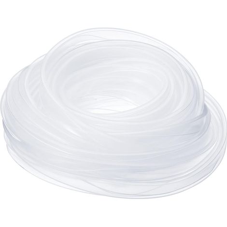 Silicone Tube Manche, 2 Paquet Plat Flexible IP67 Imperméable Protection Couverture Apte RGBW/RGBWW 12mm Large Bande LED, Transparent (1/5)