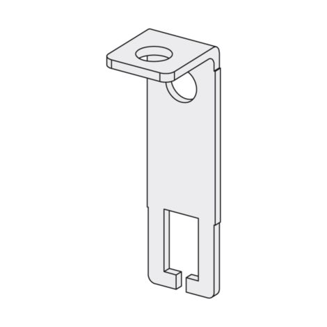 Coulisseau CA 110 ø 0,6 cm pour dalle plafond - boîte de 100 - EUROCOUSTIC