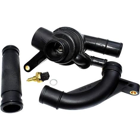 Boîtier de thermostat de liquide de refroidissement neuf pour MG KV6 2.0 2.5 (références PEM101050, PEP101970 et PEP103270, 13621433076). (1/5)