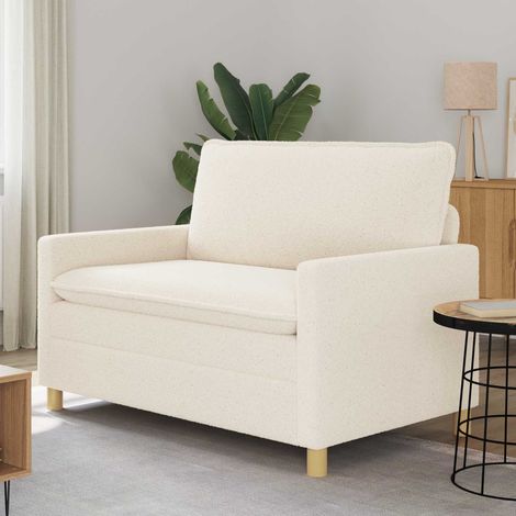 Sofá Crema 126 x 81 x 87,5 cm Tela