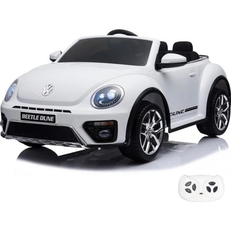 Volkswagen Beetle XL Kinder Elektroauto 12V - Weiß