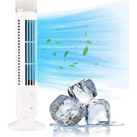 Ventilateur colonne, ventilateur sans pales à LED (1/5)