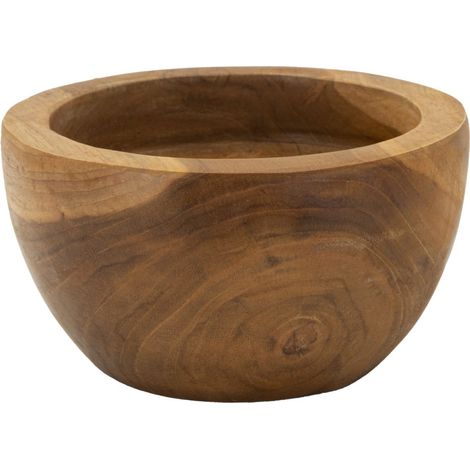 Vide-Poche en Teck "Erusi" 15cm Naturel