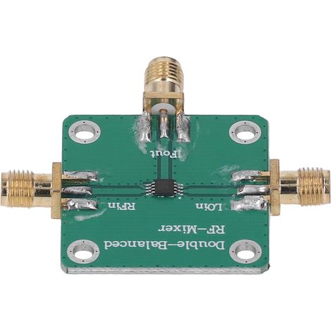 Carte de mélange RF/micro-ondes, module convertisseur de fréquence à double mélange équilibré et à bonne isolation (1/5)