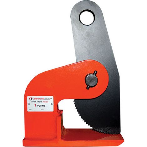 Hebeklemme mit horizontaler Aufnahme – Tragkraft 1000 kg – Öffnung von 0 bis 60 mm - THKS10