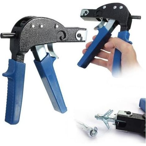 Pince à Cheville - Métal - M4 M5 M6 - Alliage Aluminium - Anti-Dérapant - 16.3x2.7x14cm (1/4)
