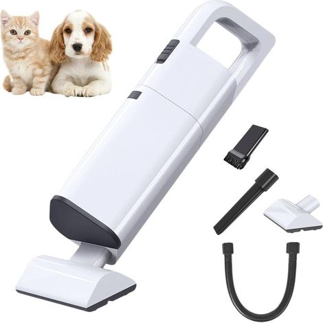 Aspirateur à main, aspirateur de voiture portable, aspirateur de table pour poils d'animaux, bureau, maison
