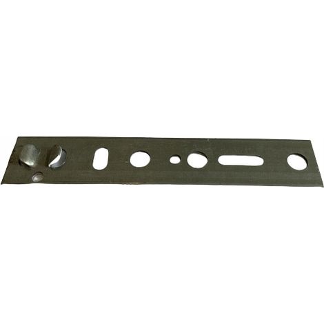 Ancrage pour la fixation de fenêtres en aluminium, crochet de 2 mm et de 18 mm