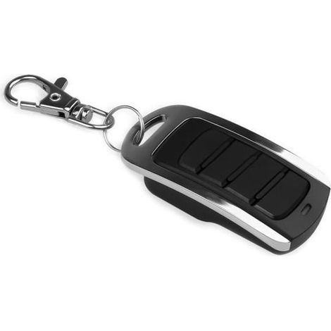 1 télécommande universelle multifréquence, 4 boutons, 280-900 MHz, pour portes de garage et systèmes de sécurité domestique