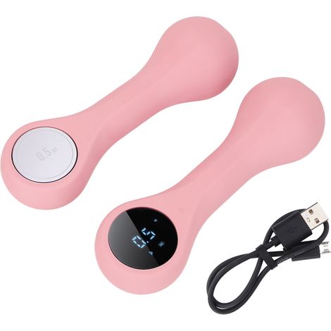 Haltère Intelligent 1,1lb Rose Silicone Doux Fitness Musculation Yoga Perte de Poids (1/5)