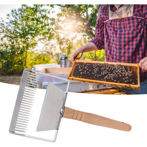 Bienenstock-Öffnungsgabel, Honigschaber, Bienenstockschaufel, Imkereiausrüstung, Imkerwerkzeug (1/5)