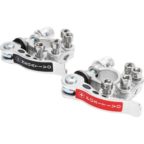 Connecteur de borne de batterie en laiton 6-24V, pince positive et négative, accessoire pour remorques de bateau (1/5)
