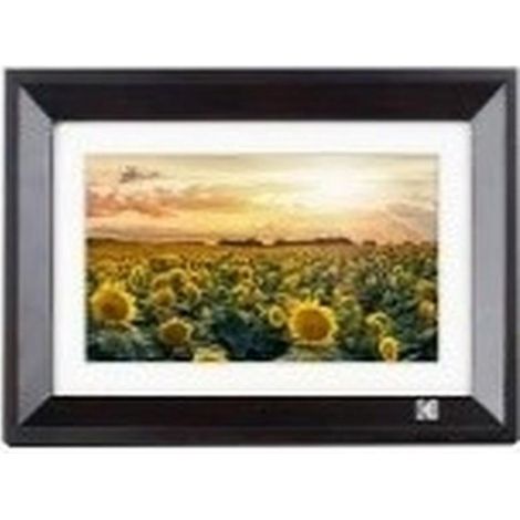 Kodak KODAK - Cadre Photo Numérique en Bois-Noir-7 Pouces RDPF-700W Burlywood (RDPF-700W-Black)